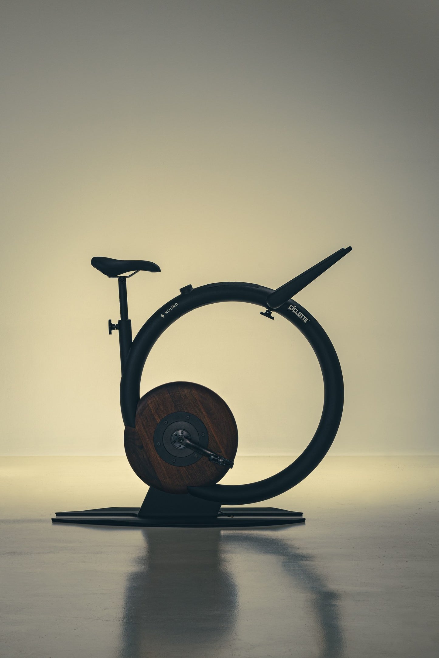 NOHrD Ciclotte Indoor Cycle - NOHrD Ciclotte lifestyle front angle staged