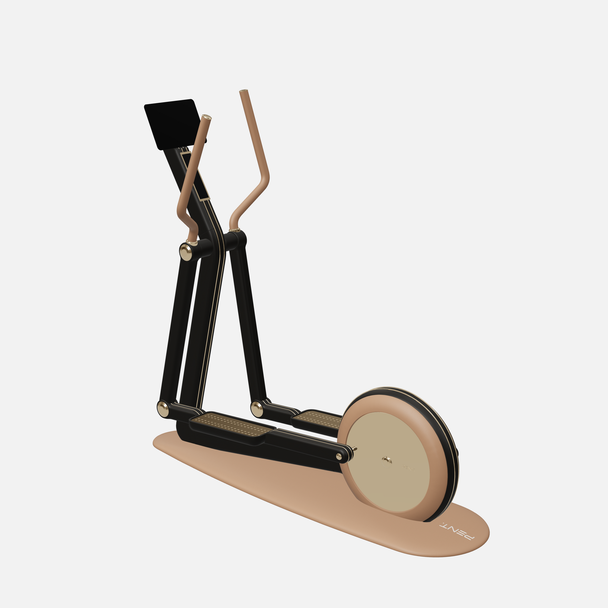 Orbita Magnetic Elliptical Machine — Gold, Black Ash, Brown
