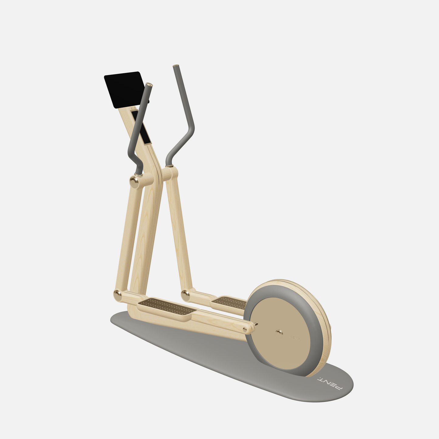 Orbita Magnetic Elliptical Machine — Gold, Natural Ash, Grey