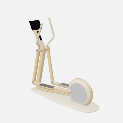 Orbita Magnetic Elliptical Machine — Stainless Steel, Natural Ash, Beige