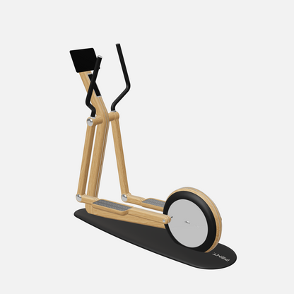Orbita Magnetic Elliptical Machine — Stainless Steel, Natural Oak, Black