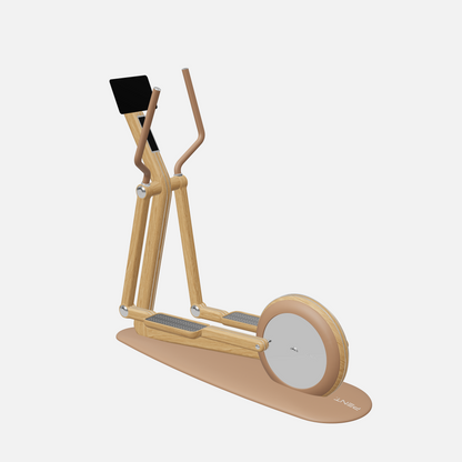 Orbita Magnetic Elliptical Machine — Stainless Steel, Natural Oak, Brown