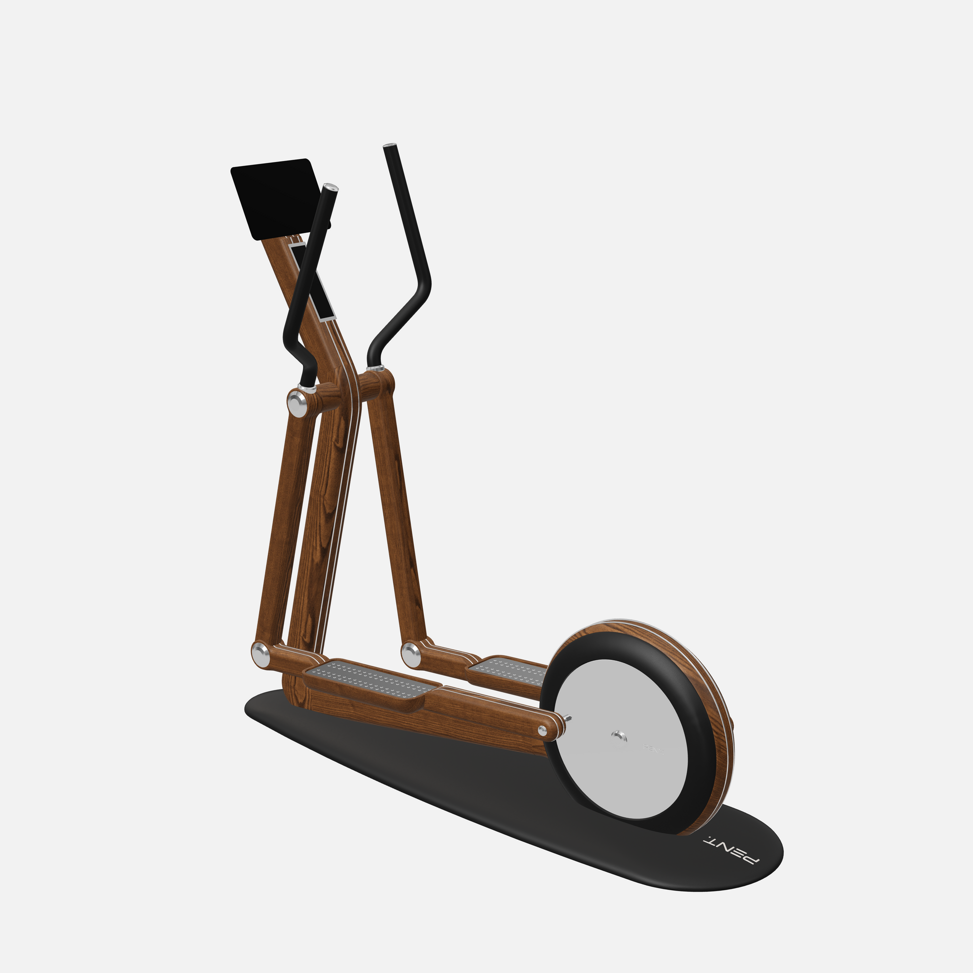 Orbita Magnetic Elliptical Machine — Stainless Steel, Walnut Ash, Black