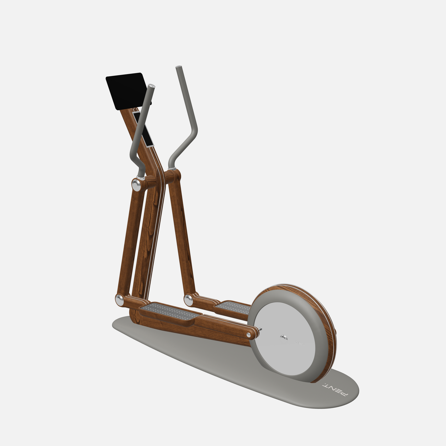 Orbita Magnetic Elliptical Machine — Stainless Steel, Walnut Ash, Grey