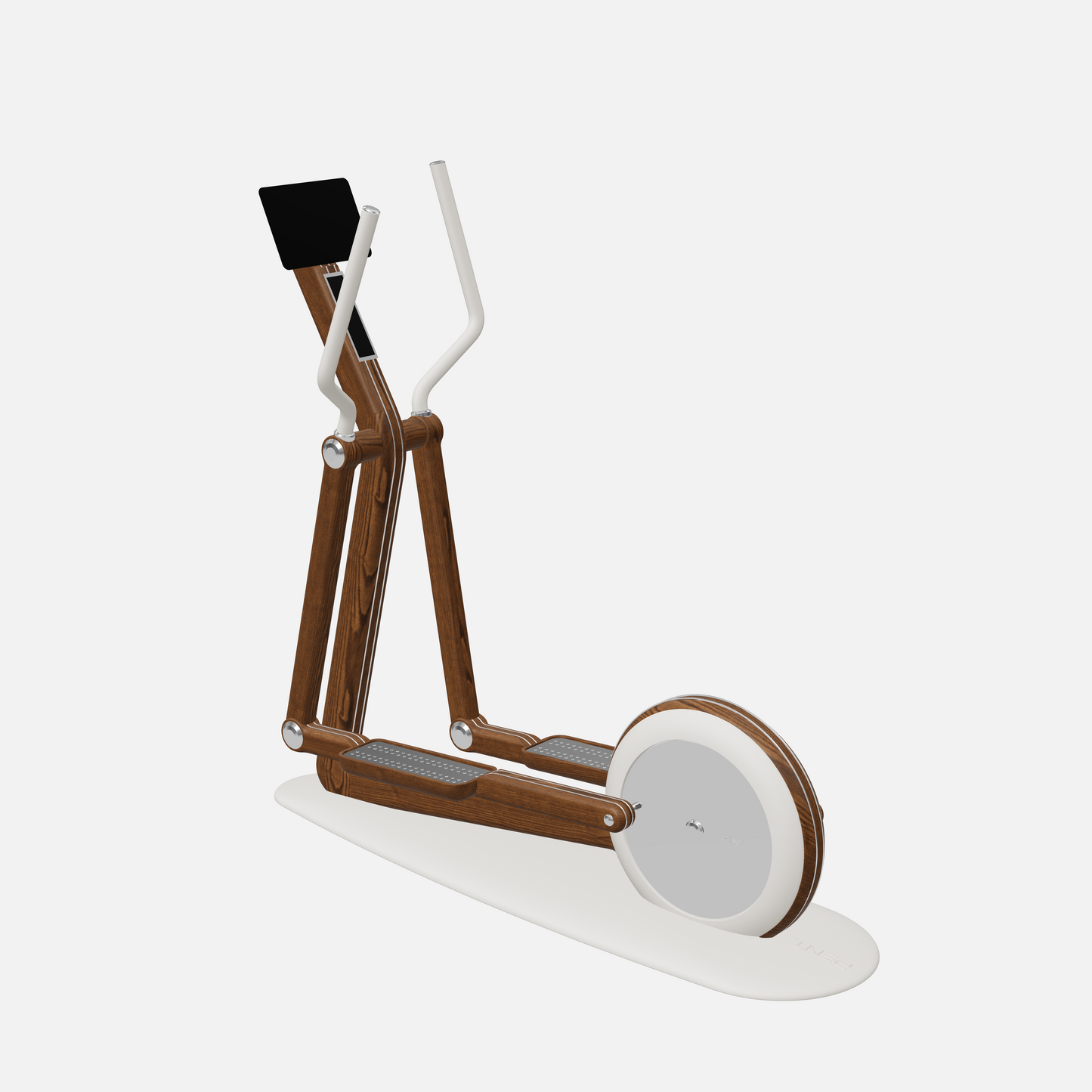 Orbita Magnetic Elliptical Machine — Stainless Steel, Walnut Ash, White