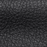 PENT Black leather swatch