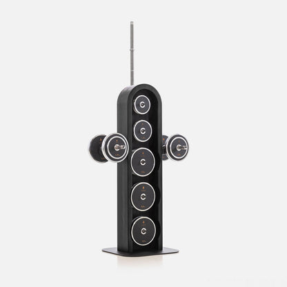 Weightplate Tower & Bars — Black