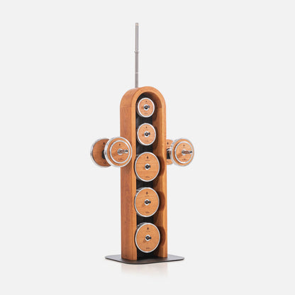 Weightplate Tower & Bars — Cherry