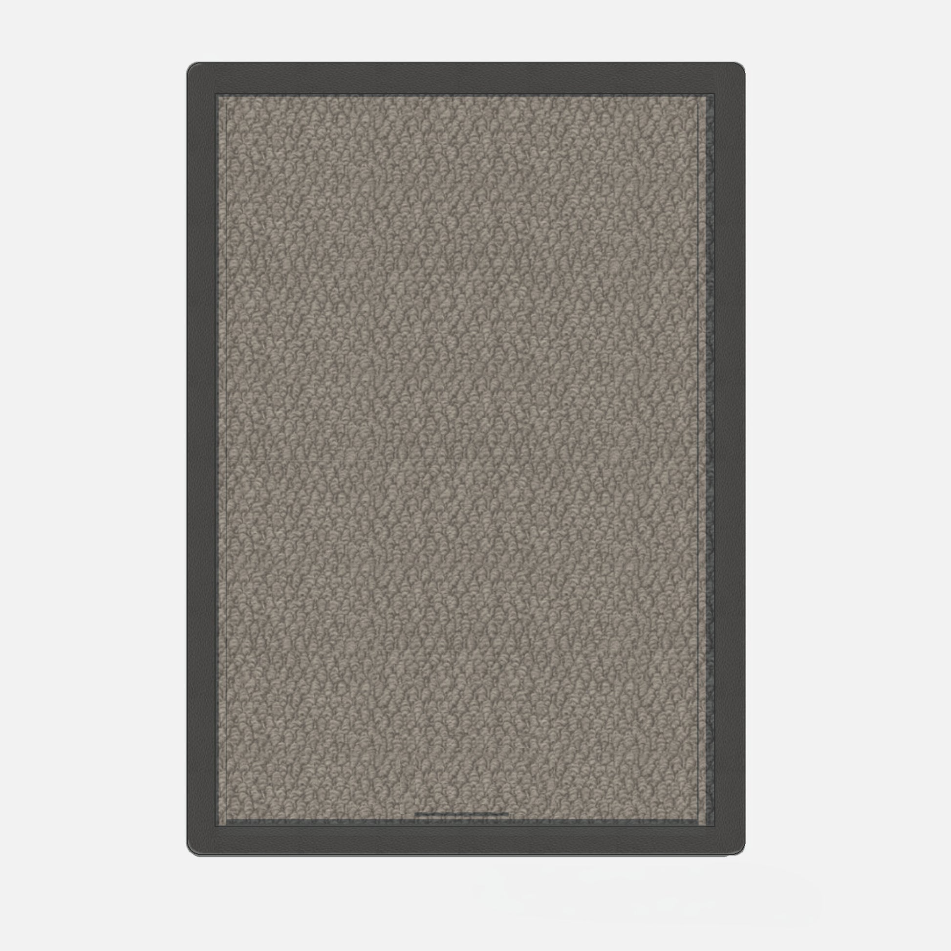 Prom Gym Rug - product render - Graphite / Black