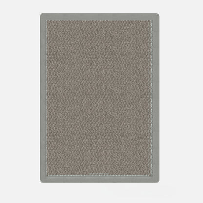 Prom Gym Rug - product render - Graphite / White