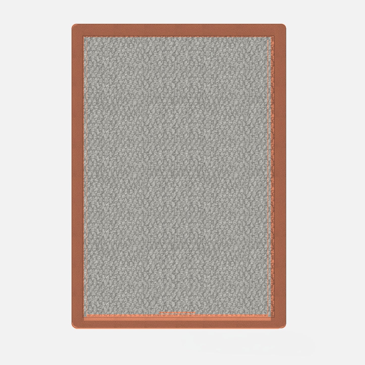 Prom Gym Rug - product render - Marble / Saddle Brown