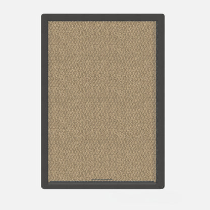 Prom Gym Rug - product render - Sandstone / Black