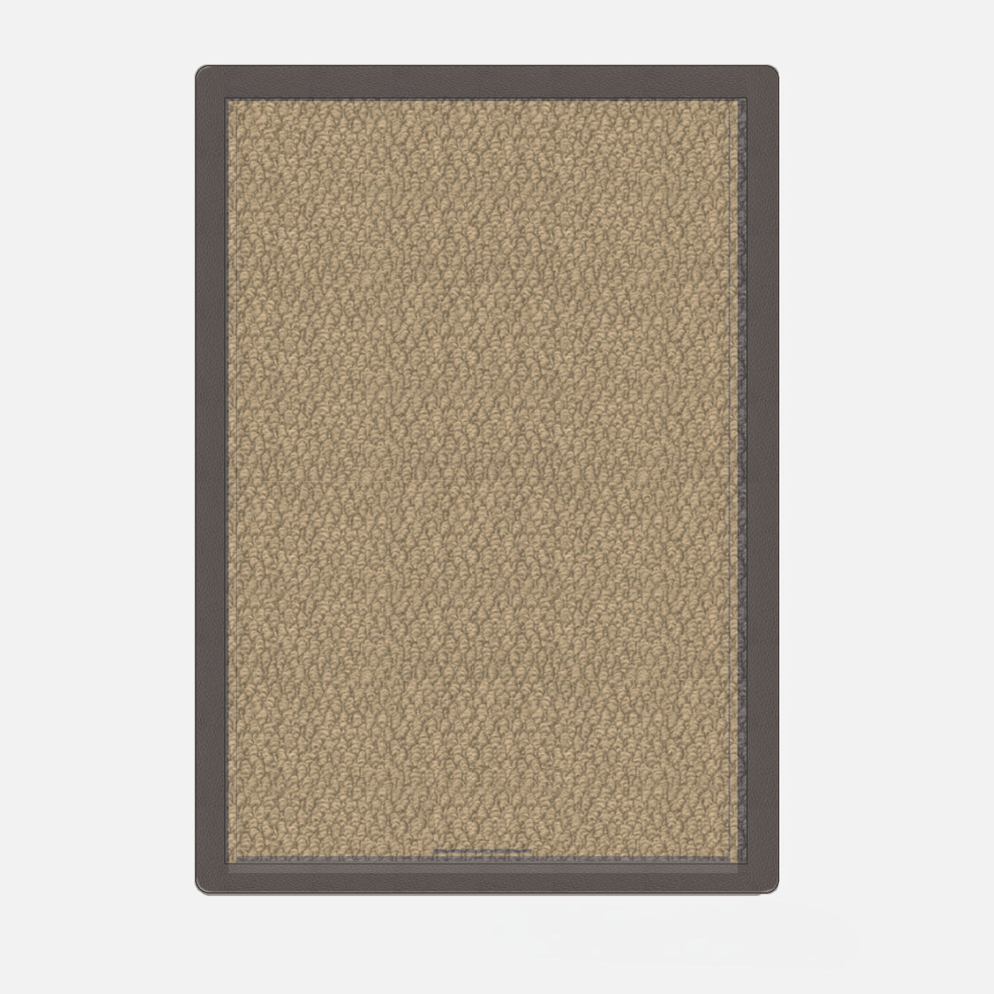 Prom Gym Rug - product render - Sandstone / Tanned Brown