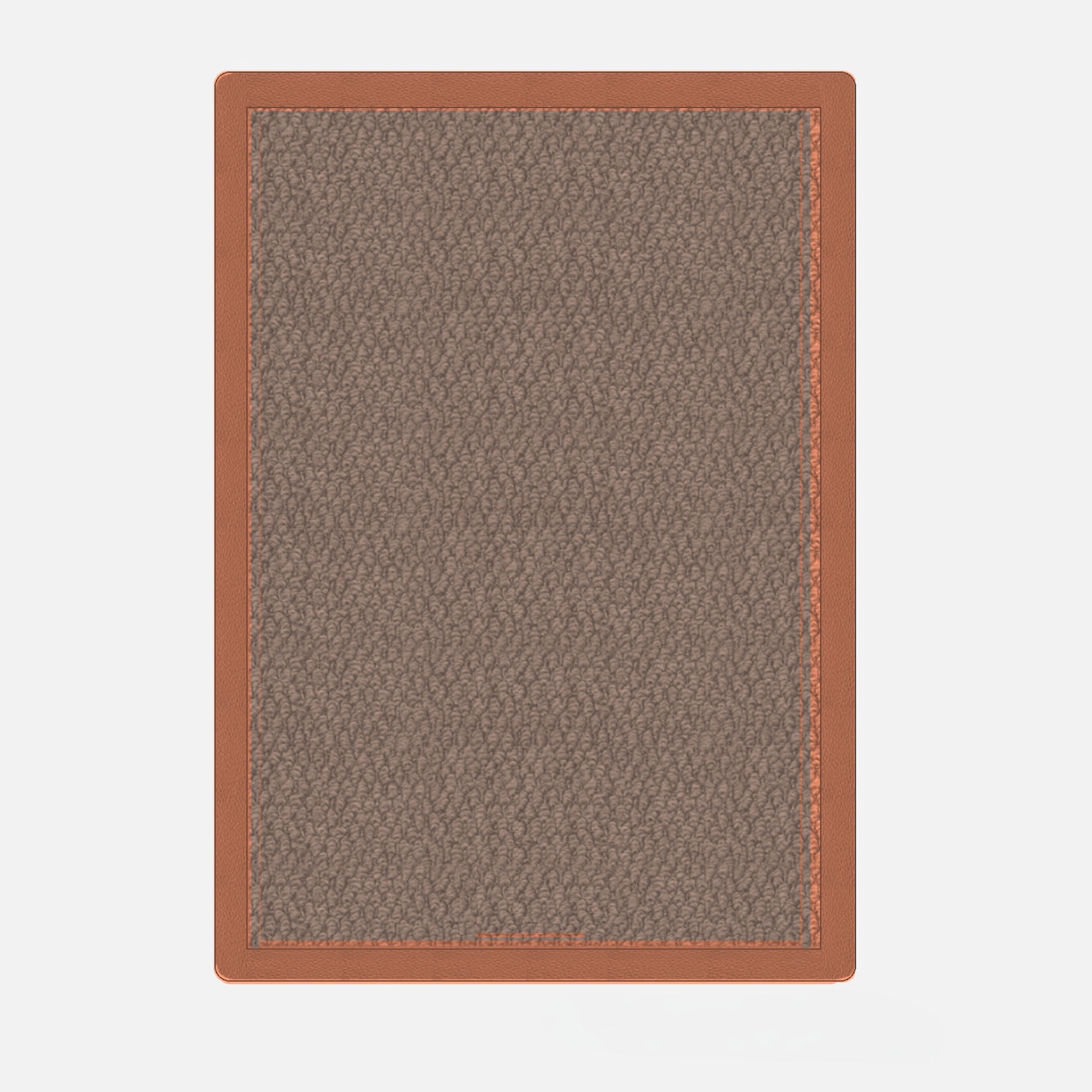 Prom Gym Rug - product render - Terra / Saddle Brown