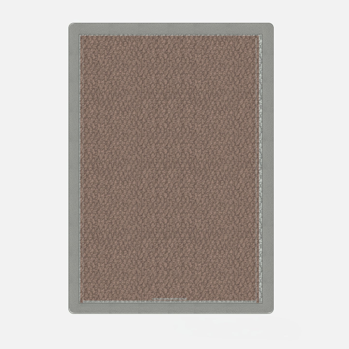 Prom Gym Rug - product render - Terra / White