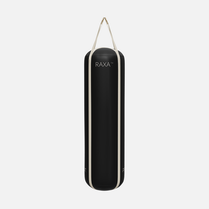 Raxa Leather Boxing Bag — Gold, Black, Beige