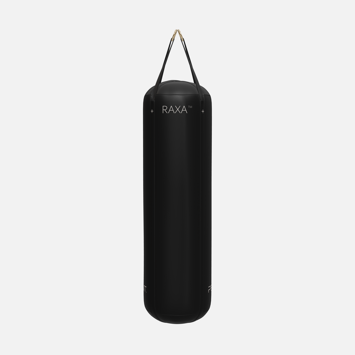 Raxa Leather Boxing Bag — Gold, Black, Black