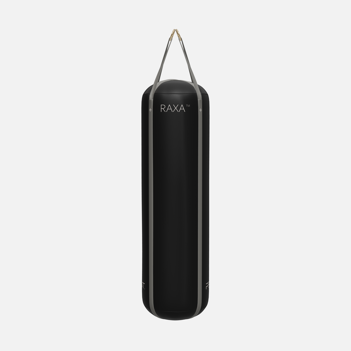 Raxa Leather Boxing Bag — Gold, Black, Grey