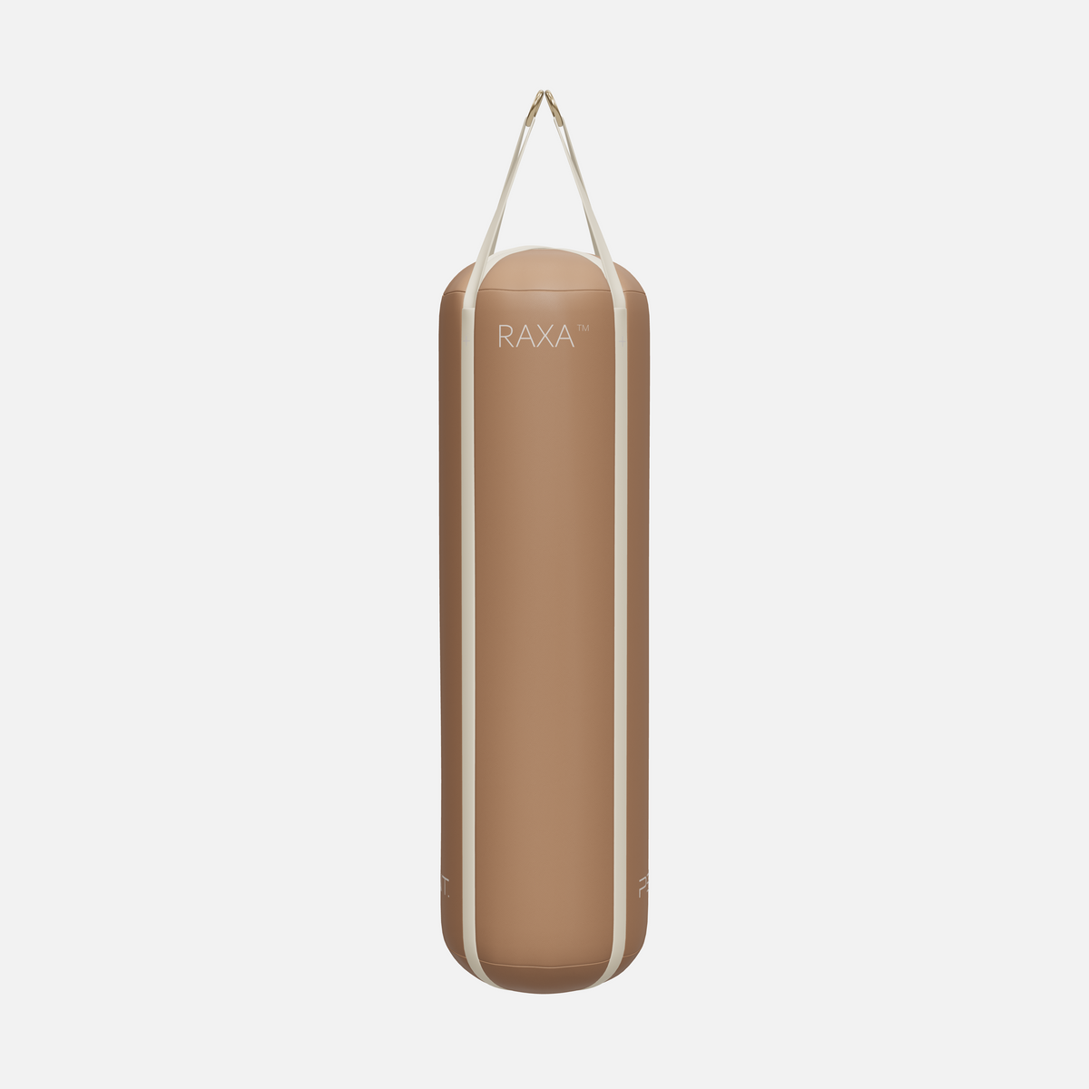 Raxa Leather Boxing Bag — Gold, Brown, Beige
