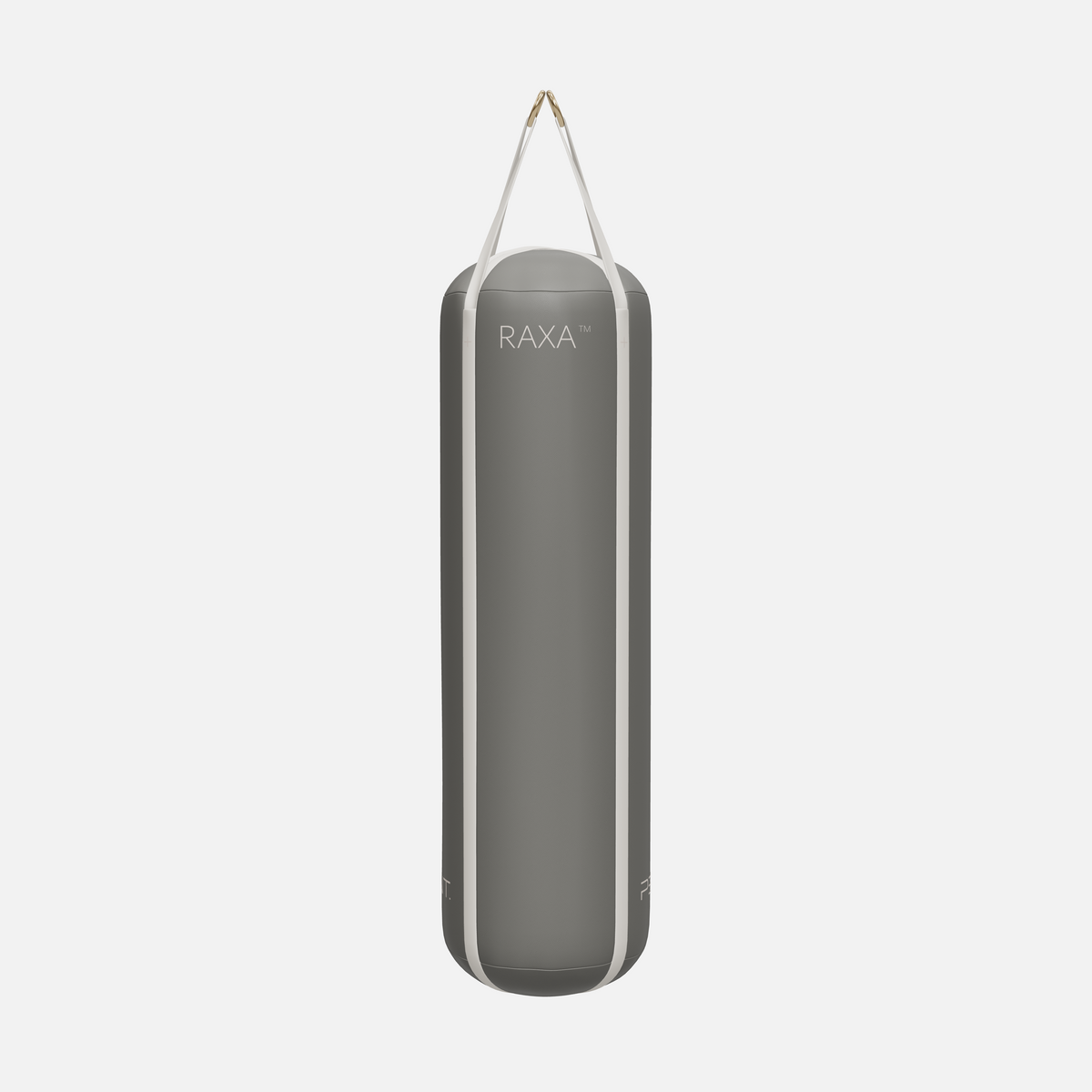 Raxa Leather Boxing Bag — Gold, Grey, White