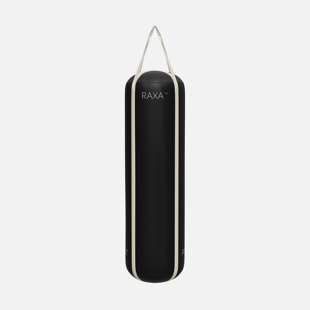 Raxa Leather Boxing Bag — Stainless Steel, Black, Beige