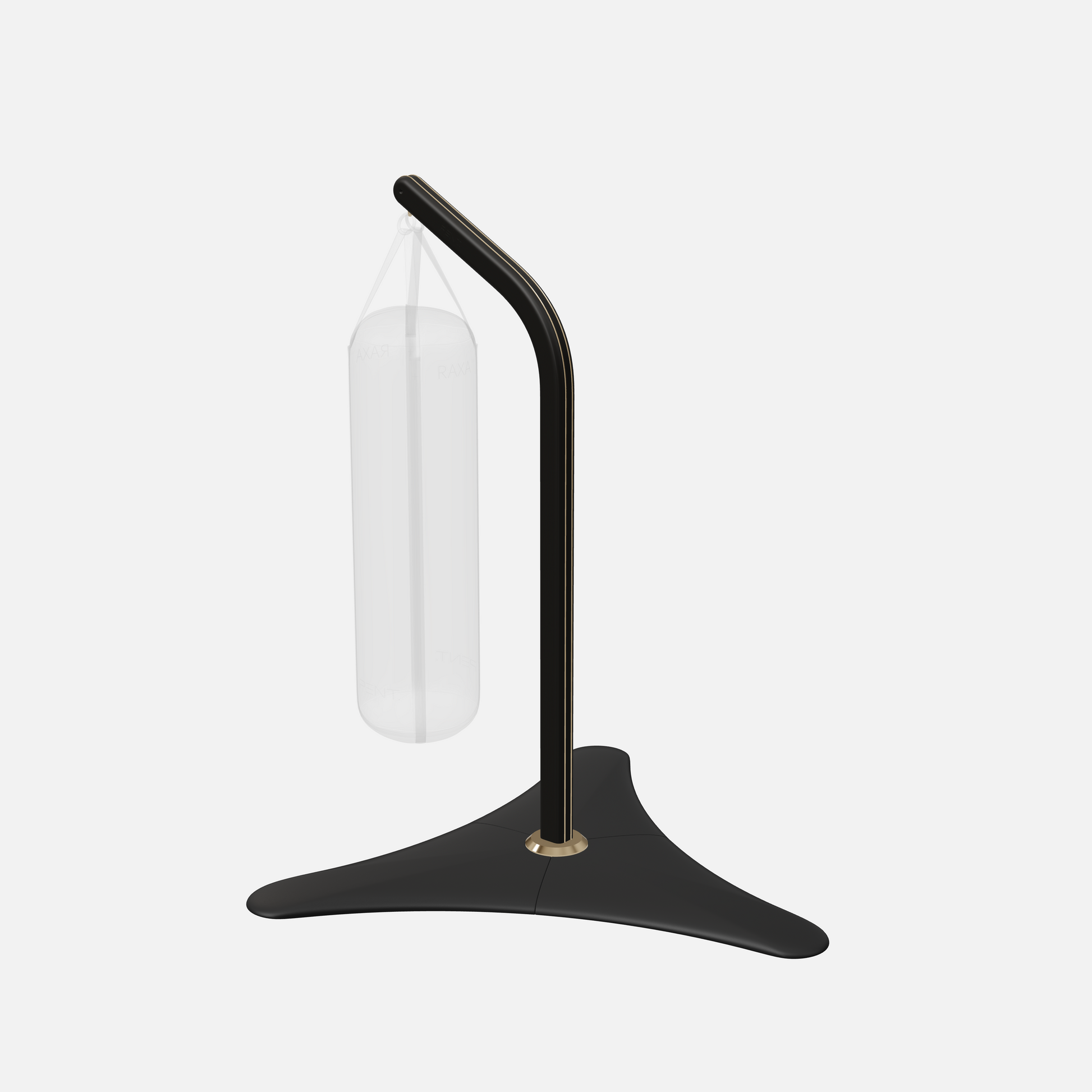 Raxa Stand | Luxurious Free-Standing Boxing Bag Stand — Gold, Black Ash, Black