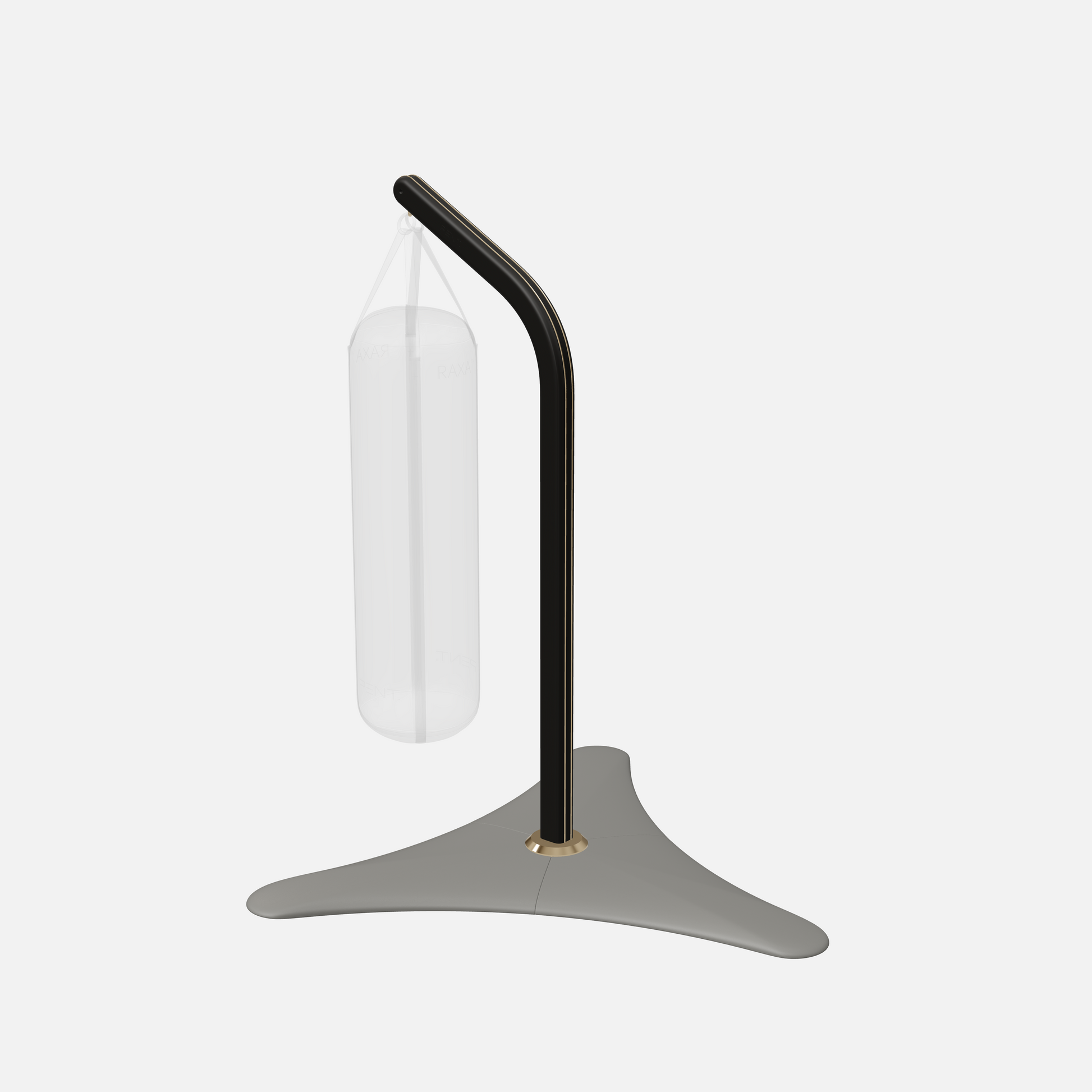 Raxa Stand | Luxurious Free-Standing Boxing Bag Stand — Gold, Black Ash, Grey