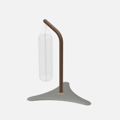 Raxa Stand | Luxurious Free-Standing Boxing Bag Stand — Gold, Dark Walnut, Grey