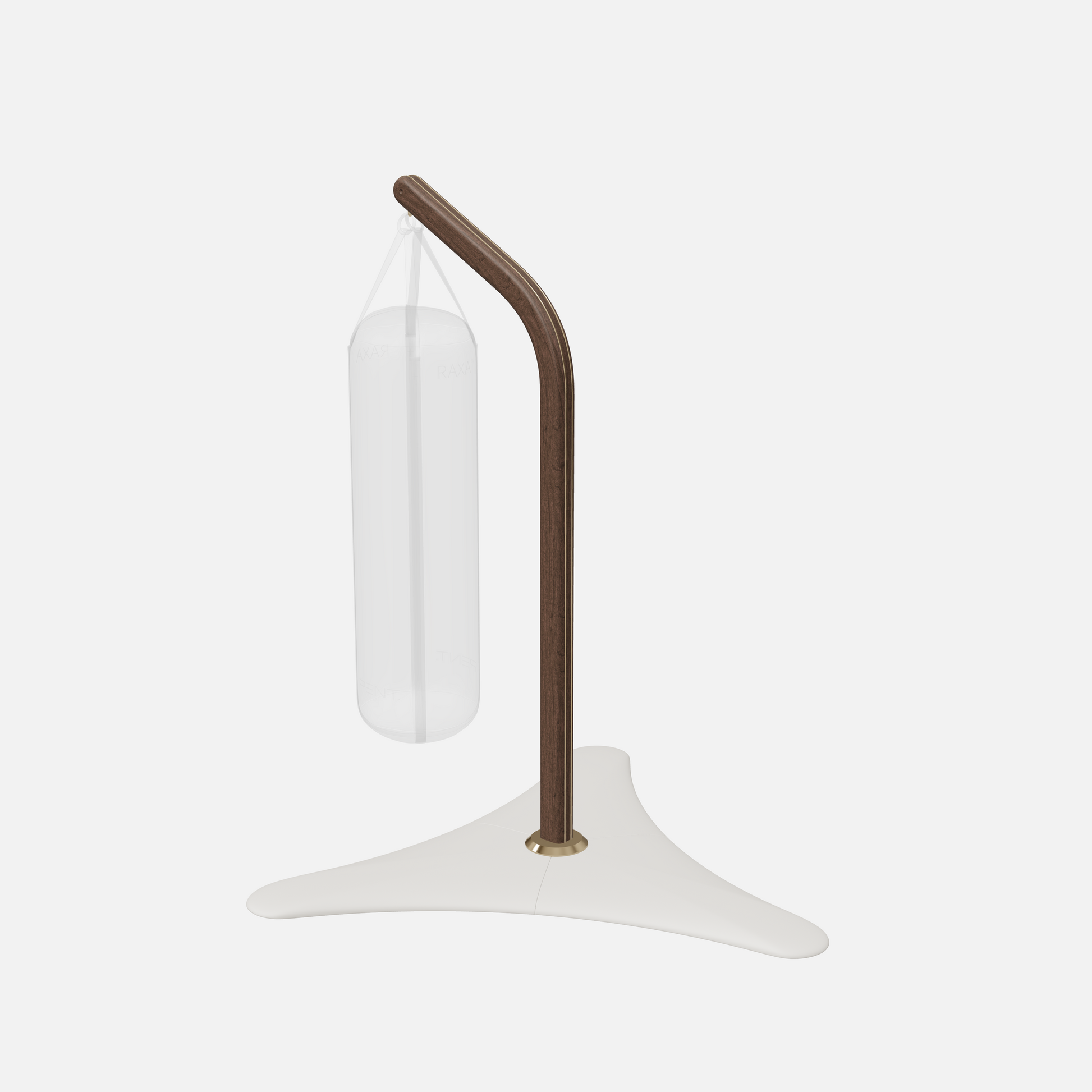 Raxa Stand | Luxurious Free-Standing Boxing Bag Stand — Gold, Dark Walnut, White