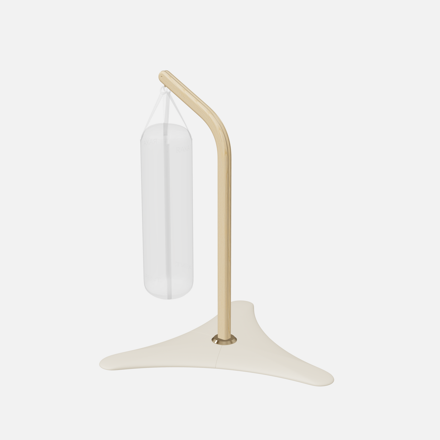 Raxa Stand | Luxurious Free-Standing Boxing Bag Stand — Gold, Natural Ash, Beige