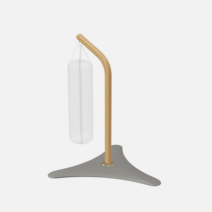 Raxa Stand | Luxurious Free-Standing Boxing Bag Stand — Gold, Natural Oak, Grey