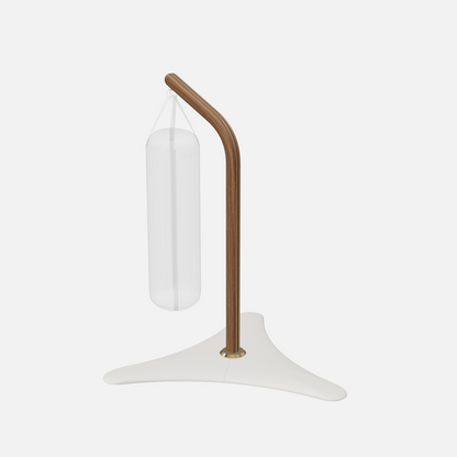 Raxa Stand | Luxurious Free-Standing Boxing Bag Stand — Gold, Natural Walnut, White