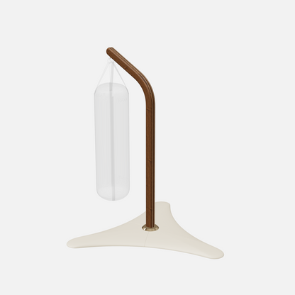 Raxa Stand | Luxurious Free-Standing Boxing Bag Stand — Gold, Walnut Ash, Beige