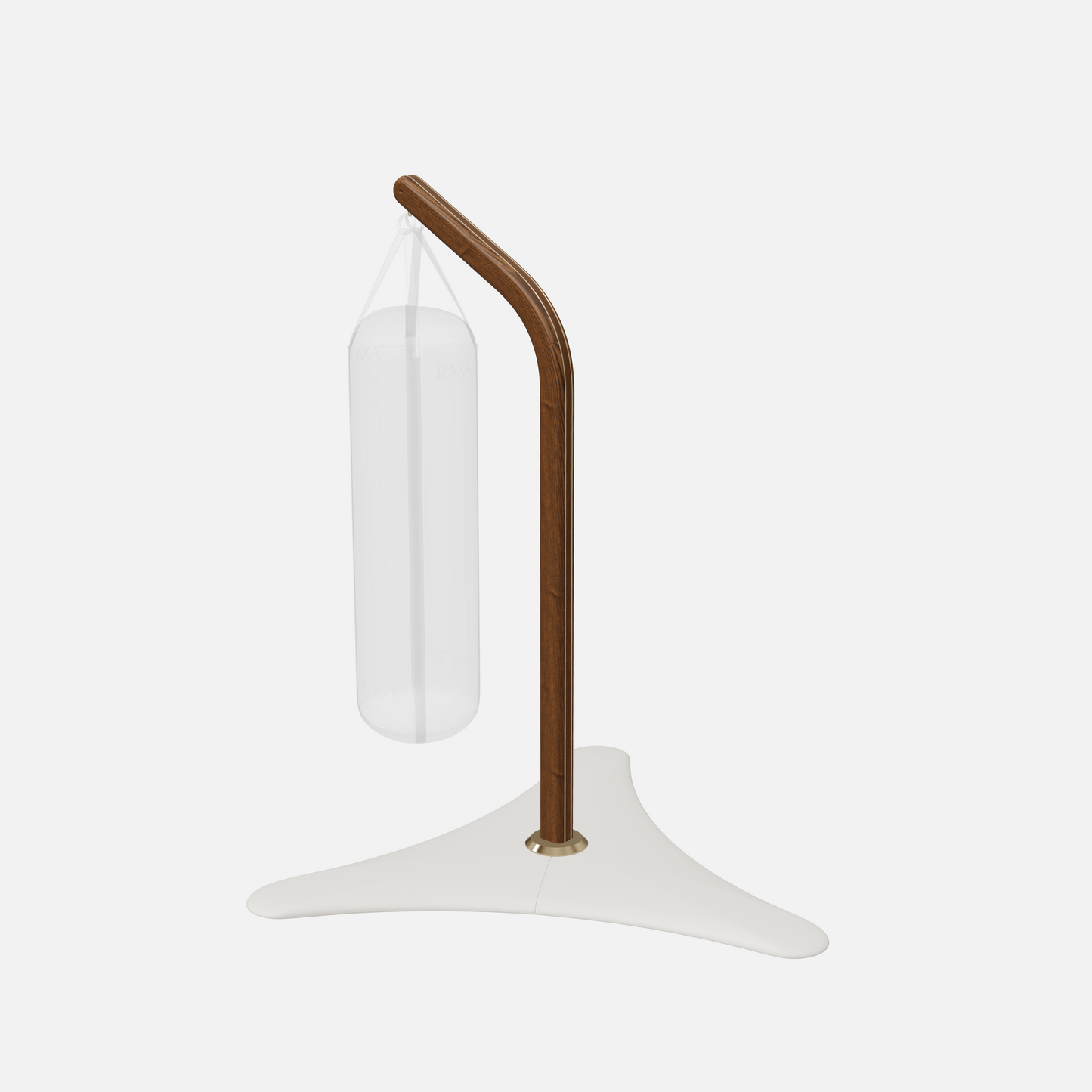Raxa Stand | Luxurious Free-Standing Boxing Bag Stand — Gold, Walnut Ash, White