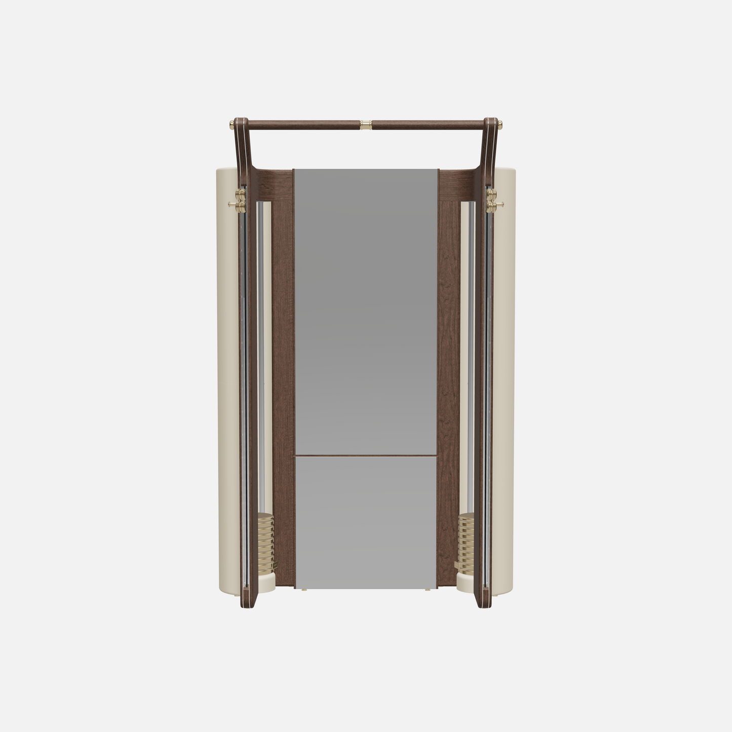 Roma Cable Strength Machine — Gold, Dark Walnut, Beige