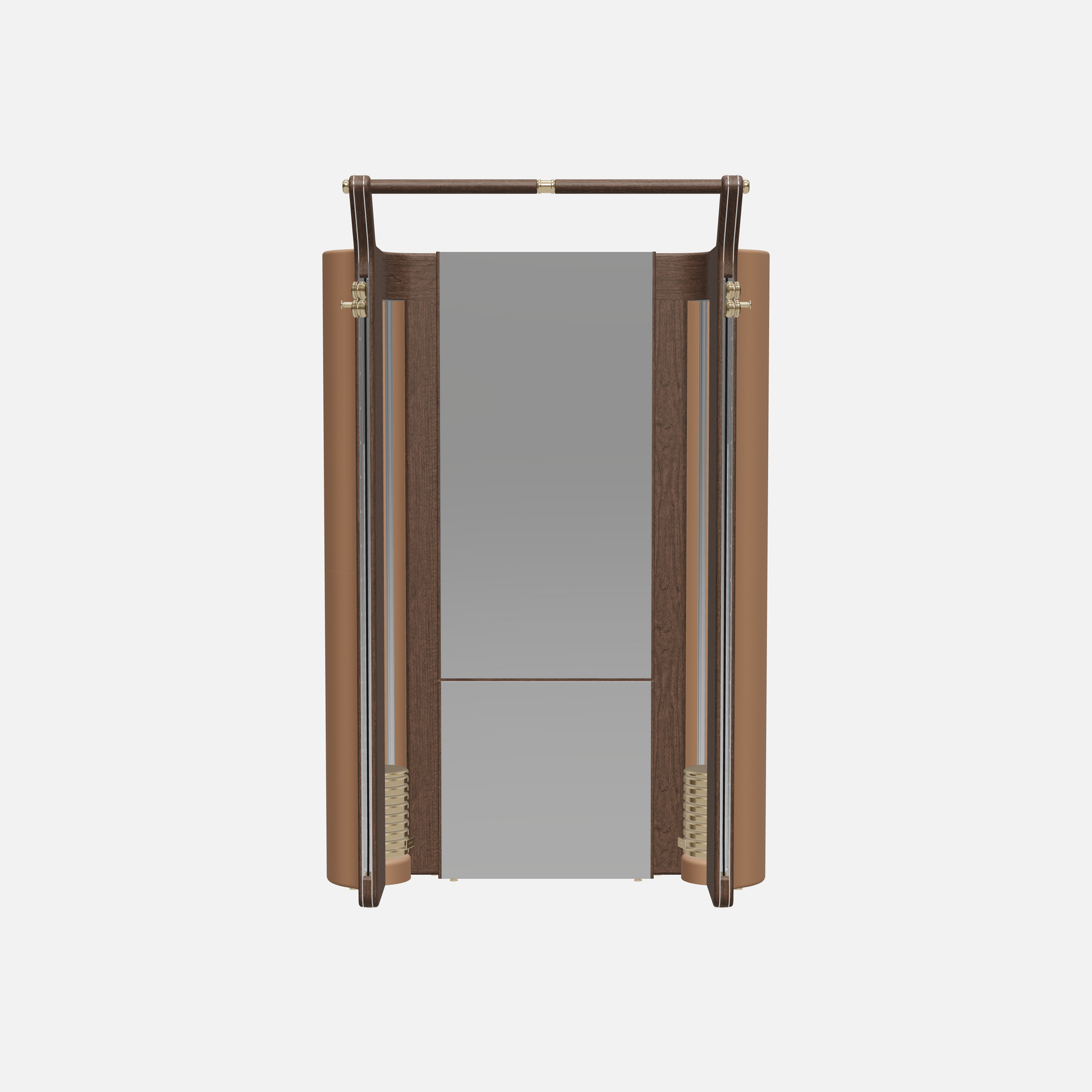 Roma Cable Strength Machine — Gold, Dark Walnut, Brown