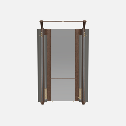 Roma Cable Strength Machine — Gold, Dark Walnut, Grey