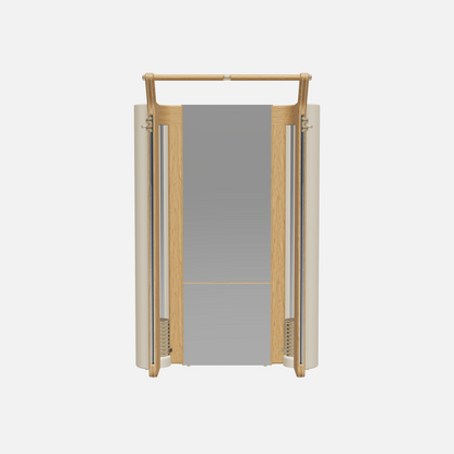 Roma Cable Strength Machine — Gold, Natural Oak, Beige