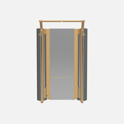 Roma Cable Strength Machine — Gold, Natural Oak, Grey