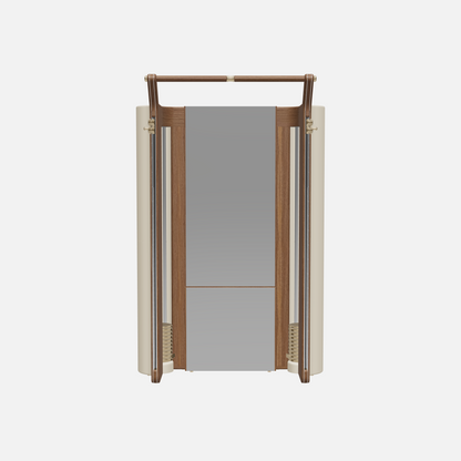 Roma Cable Strength Machine — Gold, Natural Walnut, Beige