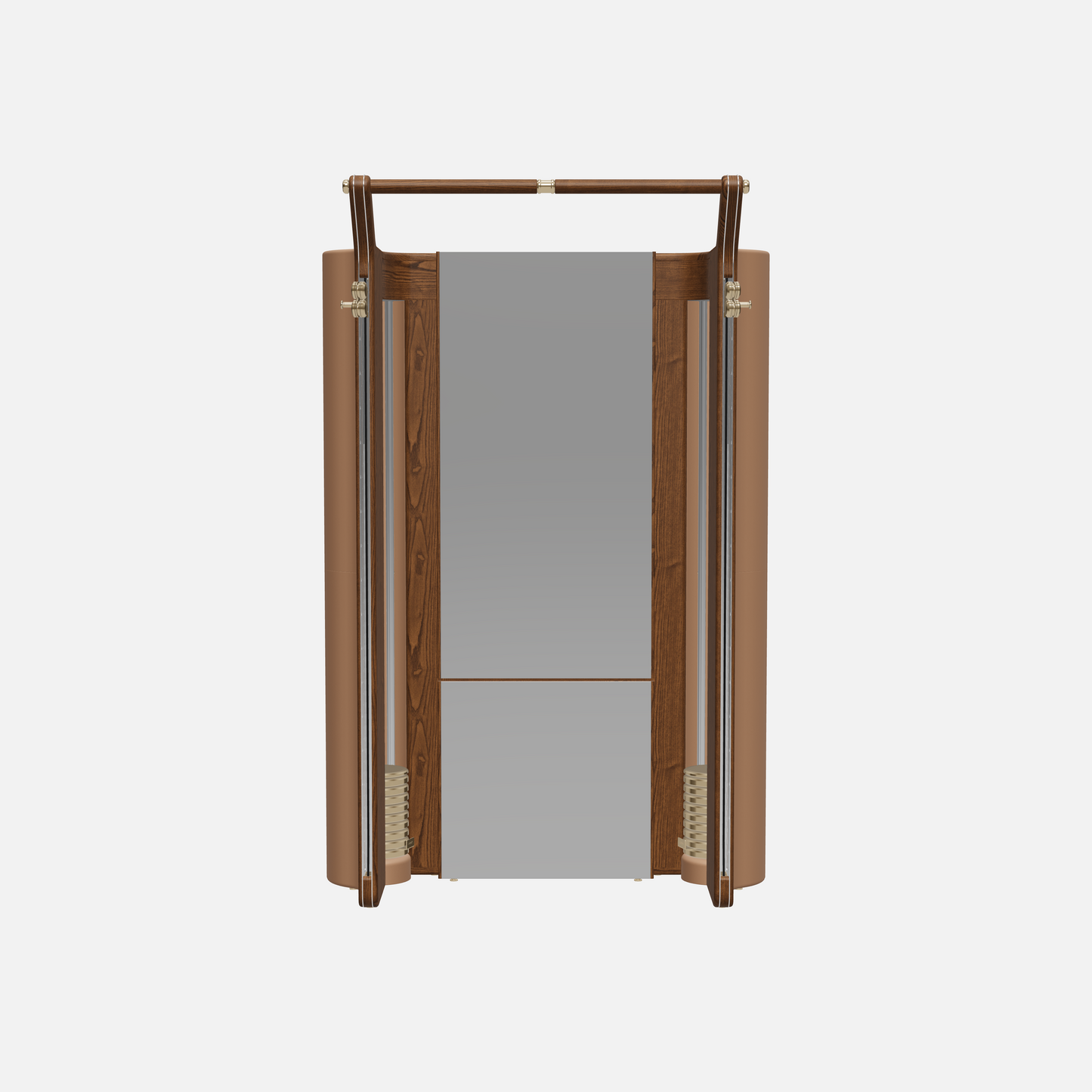 Roma Cable Strength Machine — Gold, Walnut Ash, Brown