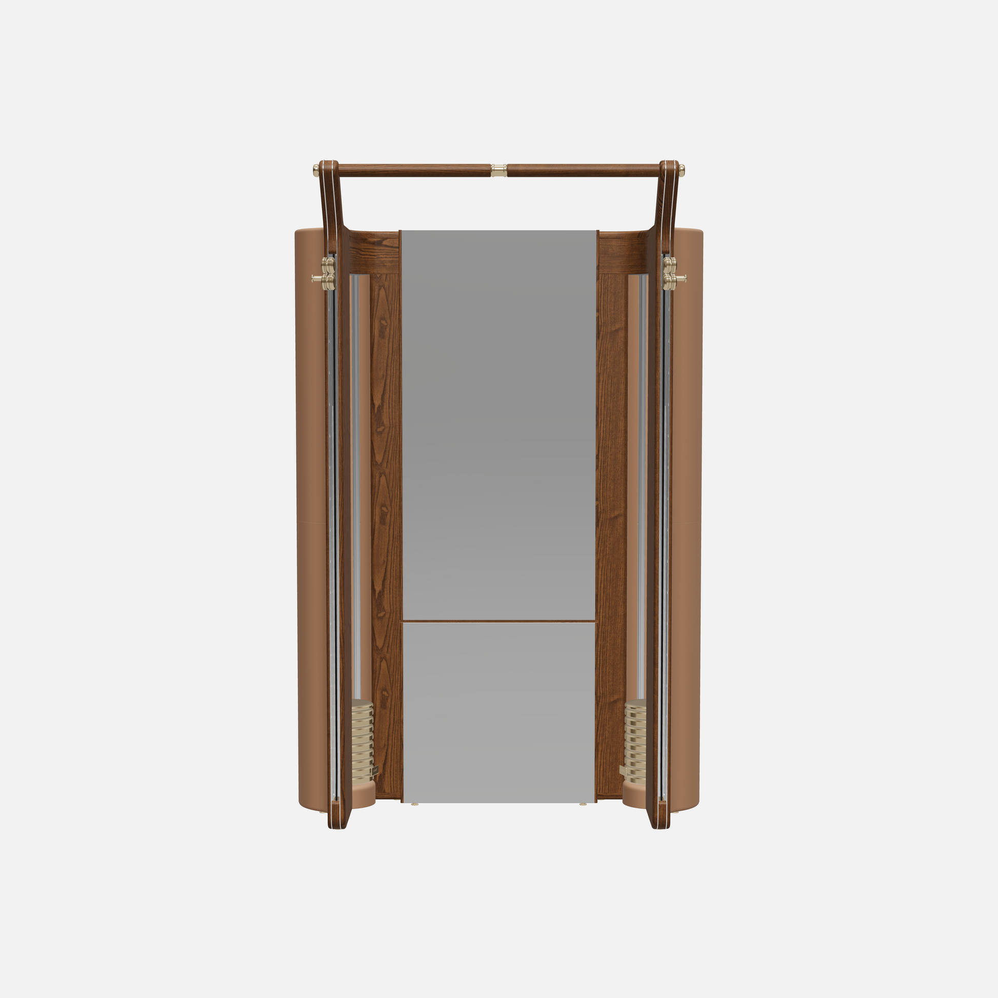 Roma Cable Strength Machine — Gold, Walnut Ash, Brown