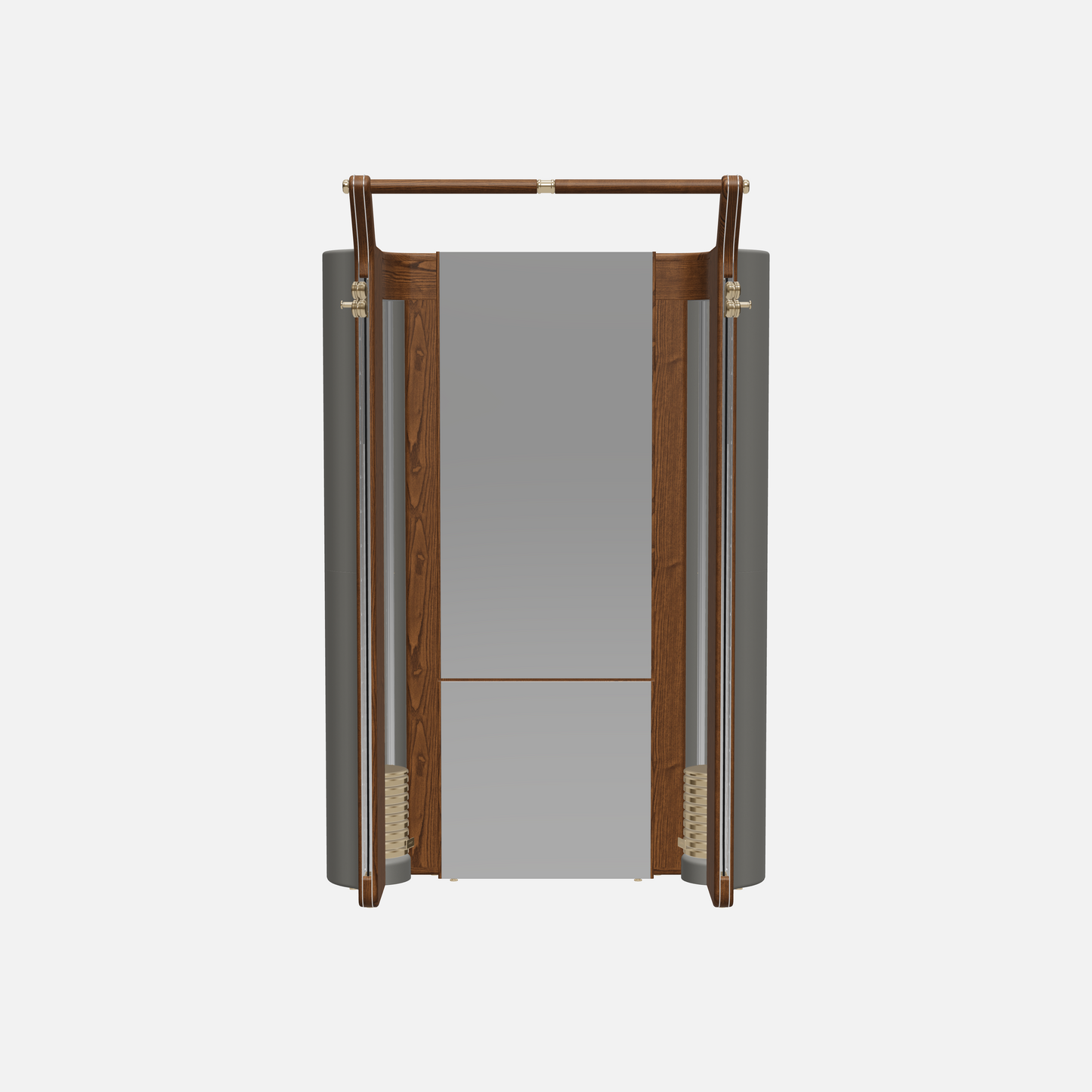 Roma Cable Strength Machine — Gold, Walnut Ash, Grey