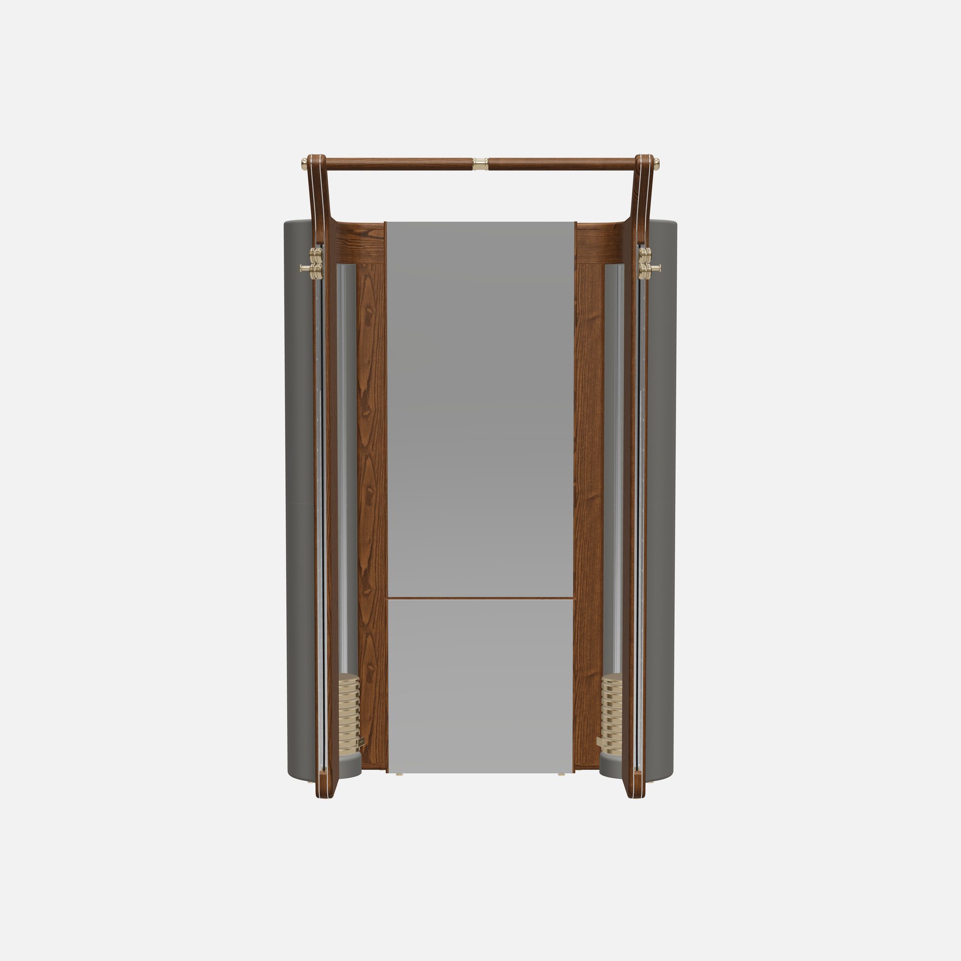 Roma Cable Strength Machine — Gold, Walnut Ash, Grey