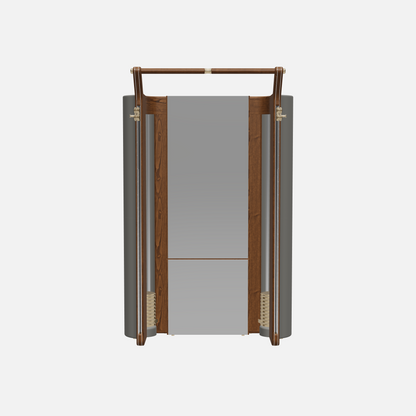 Roma Cable Strength Machine — Gold, Walnut Ash, Grey