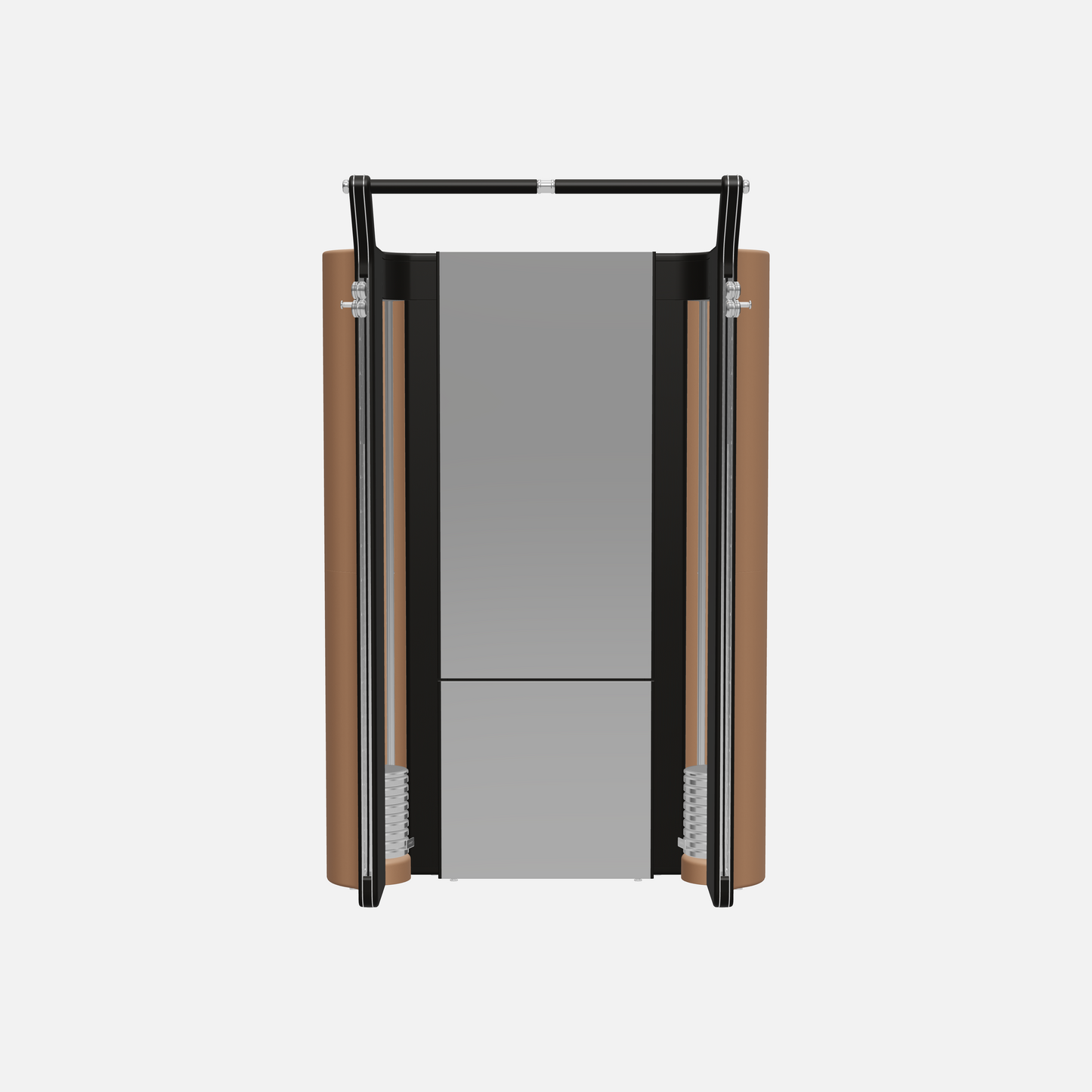 Roma Cable Strength Machine — Stainless Steel, Black Ash, Brown