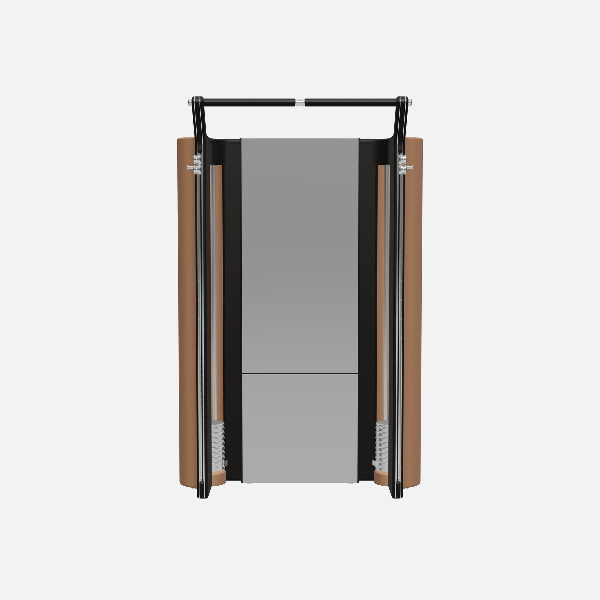 Roma Cable Strength Machine — Stainless Steel, Black Ash, Brown