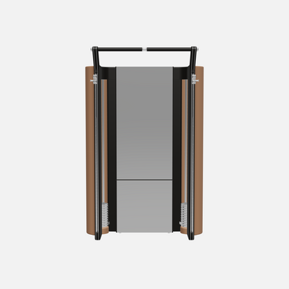 Roma Cable Strength Machine — Stainless Steel, Black Ash, Brown