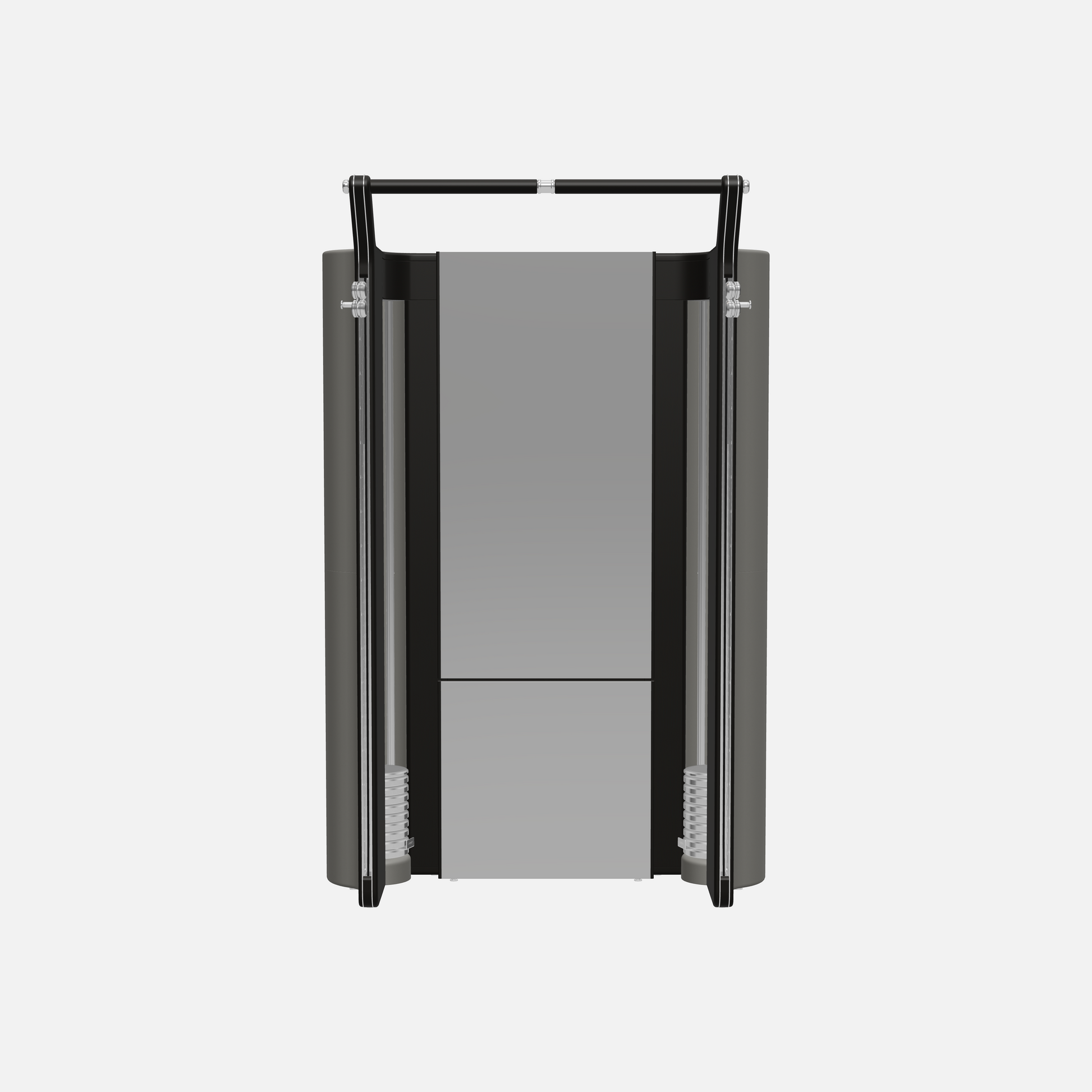 Roma Cable Strength Machine — Stainless Steel, Black Ash, Grey