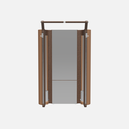 Roma Cable Strength Machine — Stainless Steel, Dark Walnut, Brown